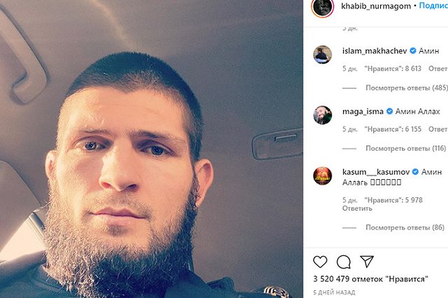 Милонов выступил против присвоения Хабибу Нурмагомедову звания Героя России