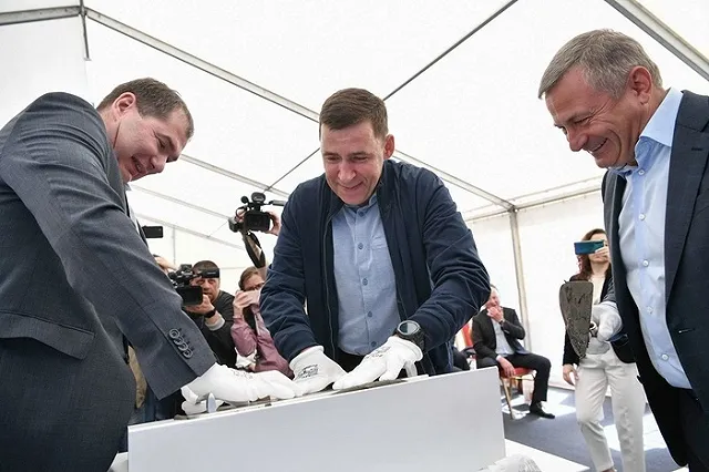 Евгений Куйвашев дал старт строительству нового завода в Верхней Салде