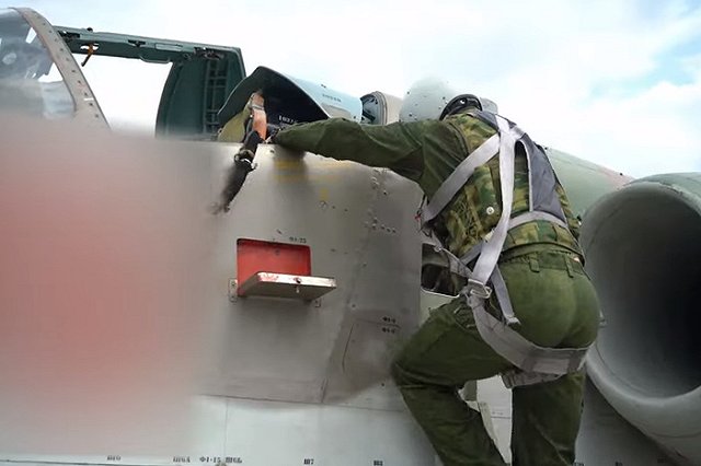 В Белгородской области упал штурмовик Су-25