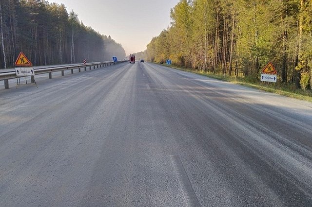 Пермский тракт перекрыли из-за капремонта