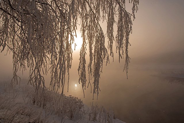 На Средний Урал опять идут морозы: местами до минус 34