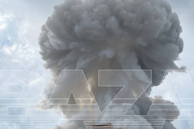 На складе в Подмосковье произошел мощный взрыв