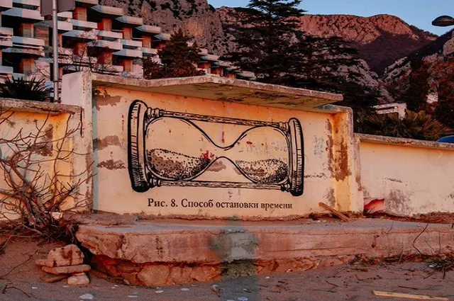 Екатеринбургский стрит-арт художник презентовал новую работу в Черногории