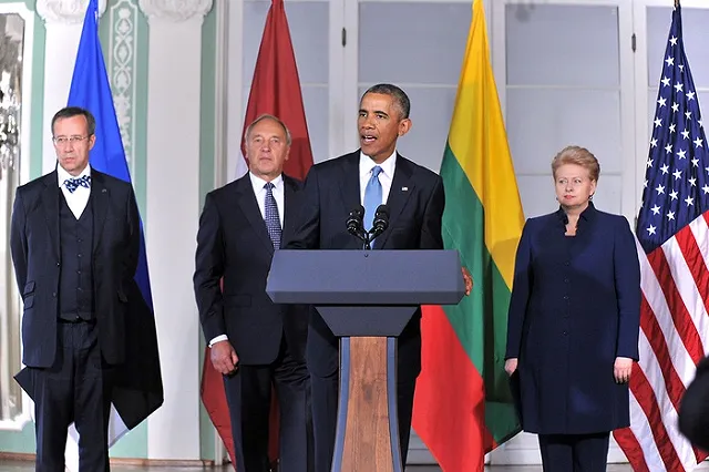 Президент Литвы поблагодарила американцев за советский период