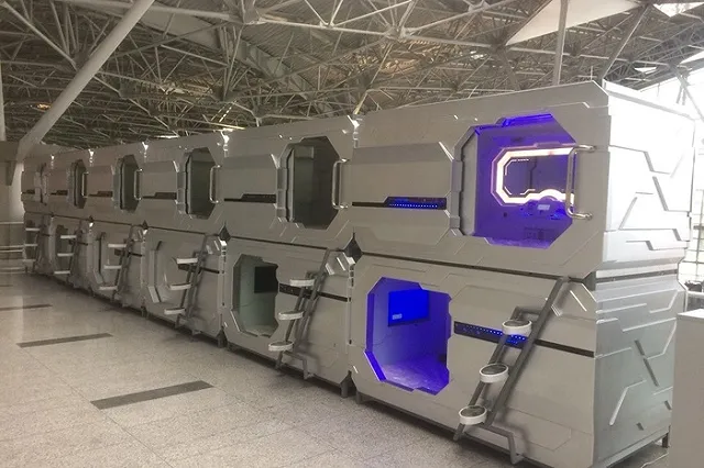 В аэропорту Внуково появились капсулы для сна