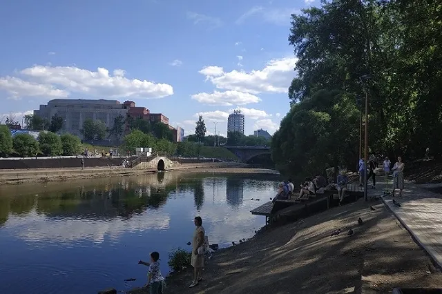 Москвич гонял уток радиоуправляемой лодкой на глазах у сына