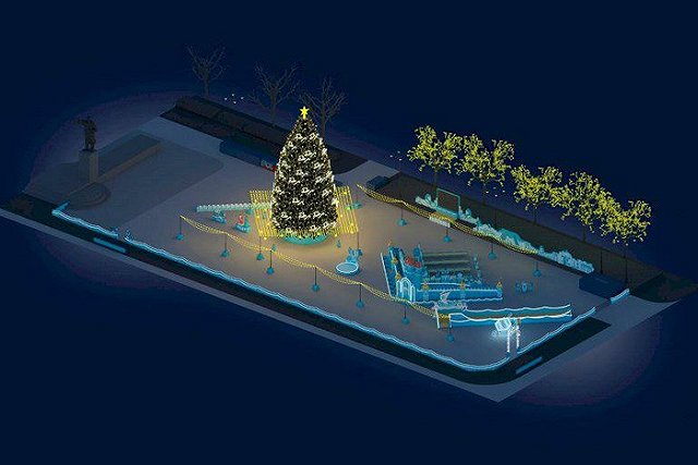 Стали известны тематика и стоимость Ледового городка на площади 1905 года