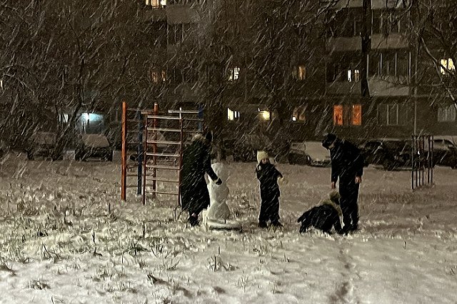 Екатеринбург на пару часов превратился в зимнюю сказку. Но это быстро закончилось