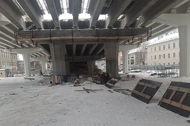 В Екатеринбурге возобновились работы на важной развязке около «Калины»