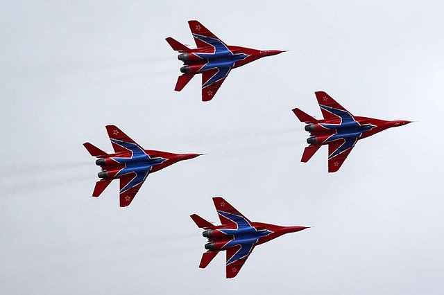 Минобороны назвало причину крушения Су-27 в Подмосковье