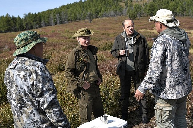 Путин проведет выходные в сибирской тайге