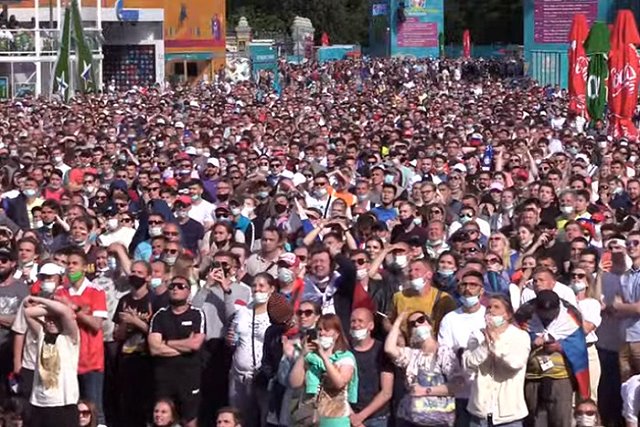 В Екатеринбурге объяснили, почему Евро-2020 не транслируют в ЦПКиО