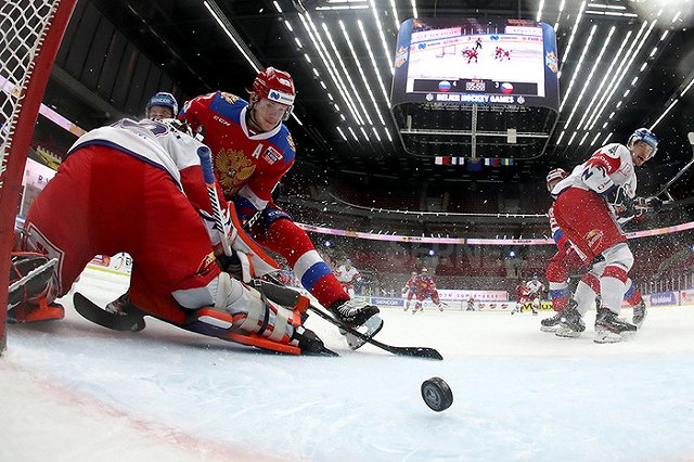 Сборная России победила чехов и досрочно выиграла Еврохоккейтур