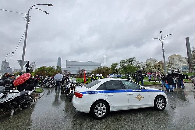 В центре Екатеринбурга перекроют движение из-за байкеров