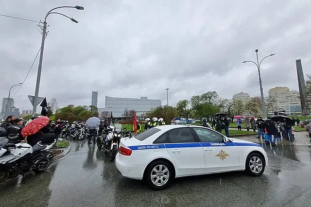 В центре Екатеринбурга перекроют движение из-за байкеров