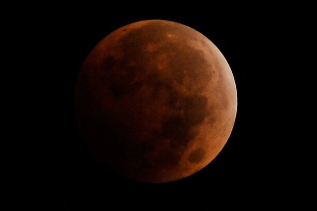 Уральцы увидят большую «кровавую луну»