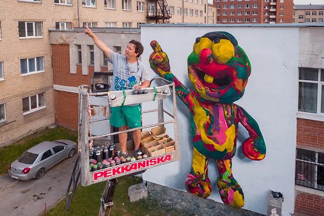 STENOGRAFFIA ищет стены для новых арт-объектов