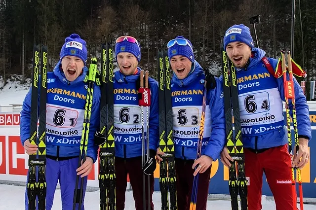 Россия завоевала бронзовые медали на этапе Кубка мира по биатлону