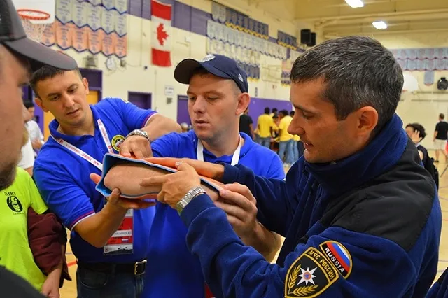 Город встречает участников XI Международных горноспасательных соревнований