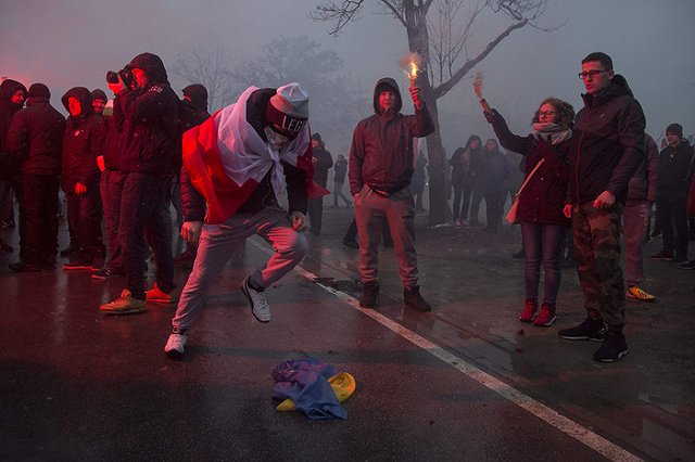 Посвященный Украине выпуск ток-шоу «Право голоса» закончился дракой с поляком