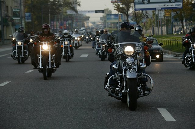 Колонну «Ночных волков» не пропустили на территорию Польши