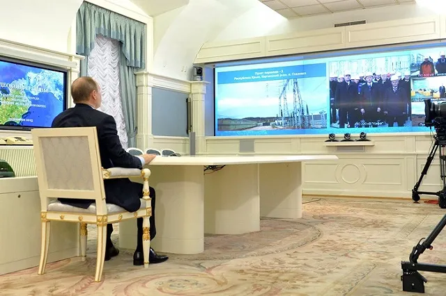 Жители Украины попросили разрушить энергомост Россия — Крым