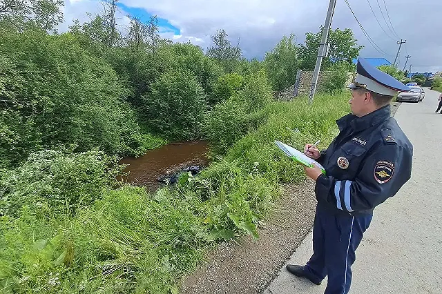 Около Сысерти погиб водитель, упав в машине в водоём