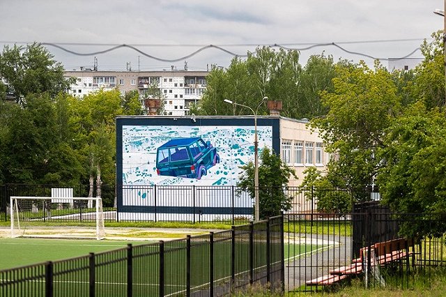 Фестиваль STENOGRAFFIA представил свой первый арт-объект