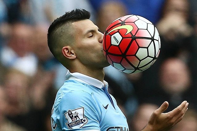 Нападающий «Манчестер Сити» Серхио Агуэро установил новый рекорд