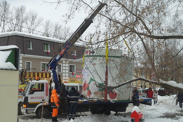 Снос мини-рынков в Екатеринбурге начался с поселка Кольцово