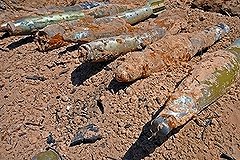 В Подмосковье нашли немецкий блиндаж с арсеналом оружия