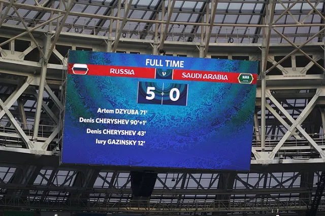 Саудовских футболистов накажут за проигрыш россиянам