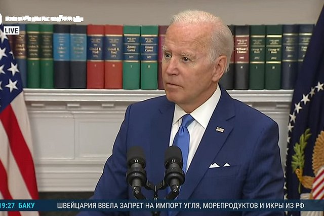 Байден — украинским беженцам: «Нет проблем, если есть виза — приезжайте в США»