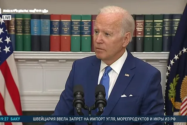 Байден — украинским беженцам: «Нет проблем, если есть виза — приезжайте в США»