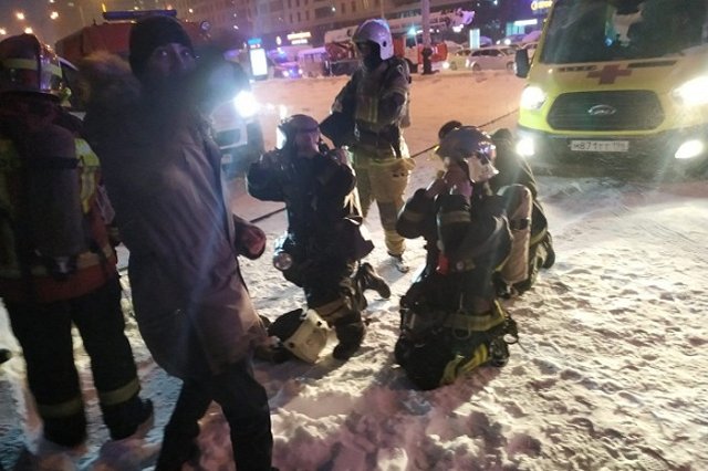 Стала известна предварительная причина пожара в офисе на Белинского