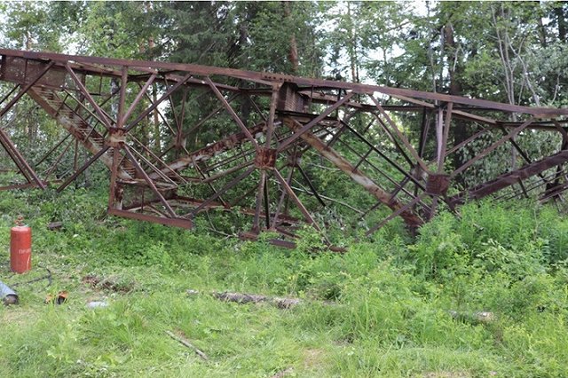 Свердловчанин спилил пожарную вышку и сдал в металлолом