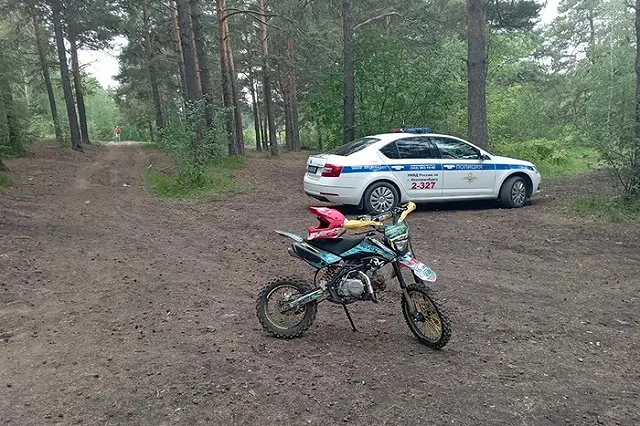 В Екатеринбурге девочка получила травму во время тренировки на питбайке