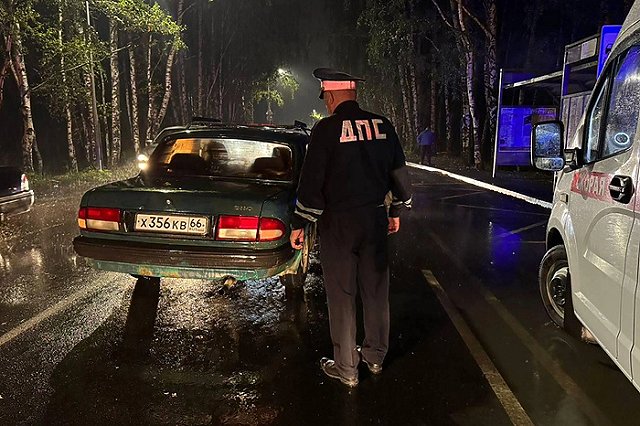 В Первоуральске пешехода дважды сбили на одной дороге. Он погиб