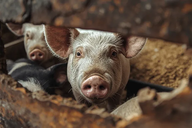 В Ревде, где свиньи годами гуляли по улицам, нашли отрубленные свиные головы