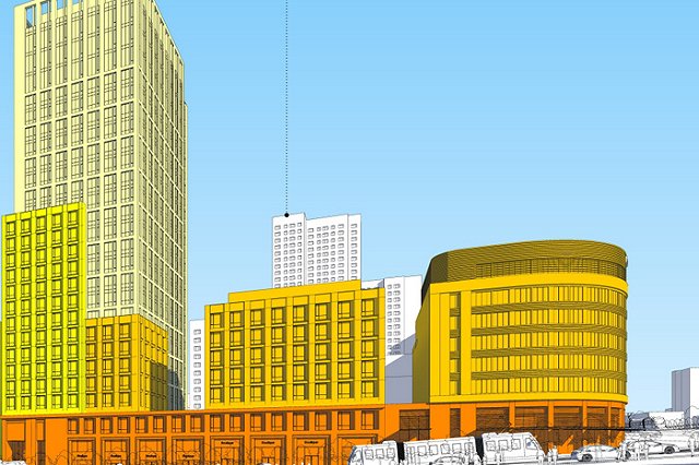 Градсовет одобрил концепцию стройки гостиничного комплекса на Радищева