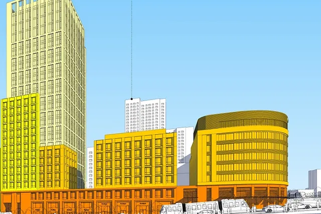 Градсовет одобрил концепцию стройки гостиничного комплекса на Радищева