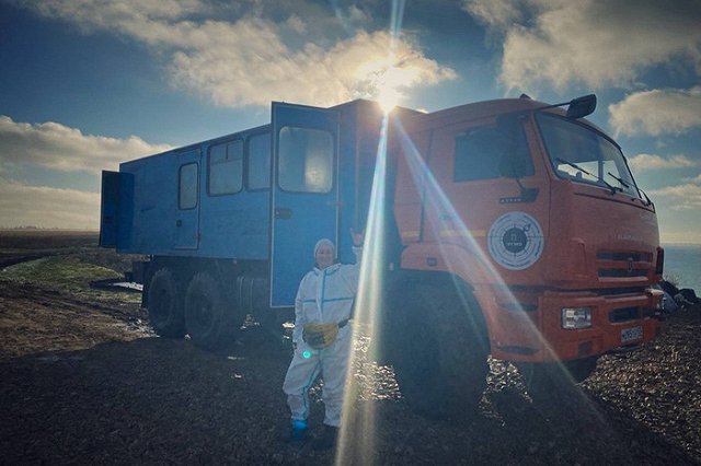 Многодетная мама из Екатеринбурга уехала в Анапу спасать животных от мазута