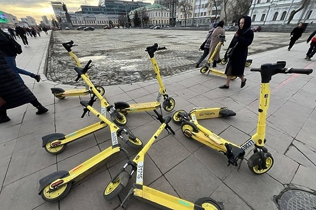 В Екатеринбурге завершился самокатный сезон