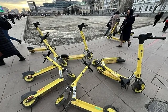 В Екатеринбурге завершился самокатный сезон