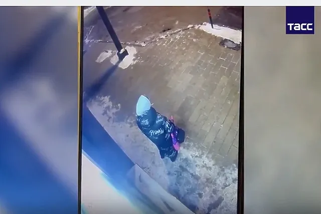 ФСБ распространила кадры с обратным маршрутом стрелявшего в замглавы ГРУ