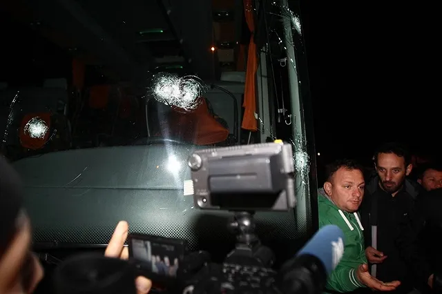 Чемпионат Турции приостановлен из-за обстрела автобуса «Фенербахче»