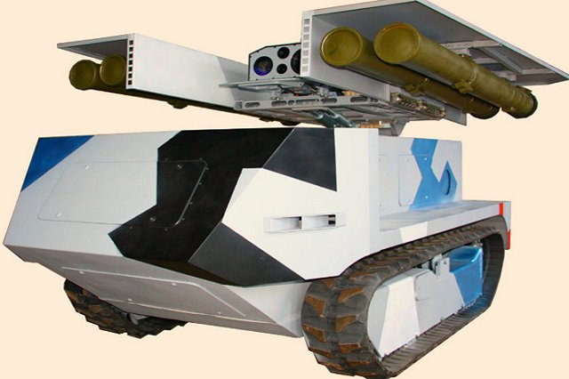 Белоруссия показала противотанковый «Богомол»