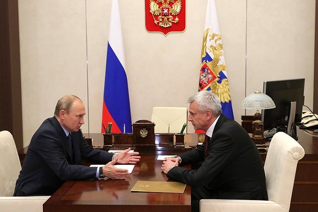 Владимир Путин встретился с Сергеем Носовым