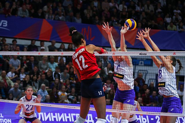 Сборная России проиграла американкам в матче «Лиги наций»