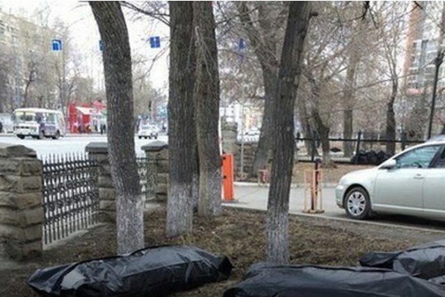 В российской больнице нашли новое применение мешкам для трупов